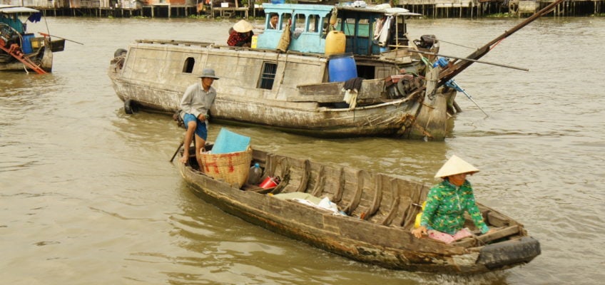 Floating Market von Cai Be