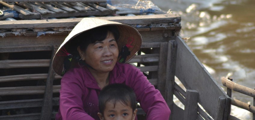 Besuch im vietnamesischen Dorf