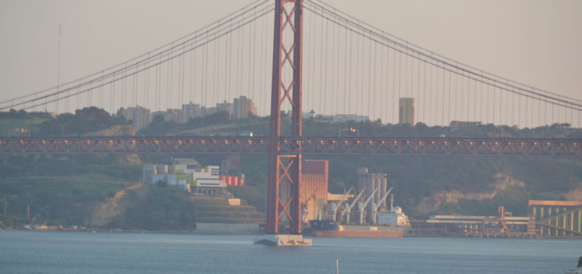 Brücke 25. April in Lissabon