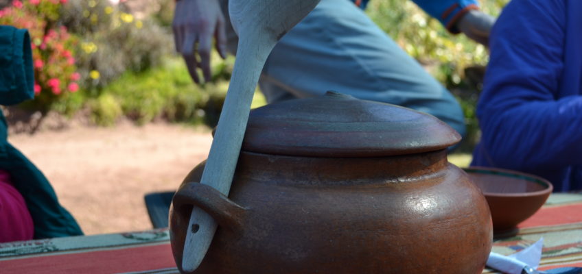 Mittagessen Taquile Island